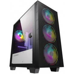 Корпус GAMEMAX Aero Mini ARGB Tempered Glass без БЖ Black (Відновлено продавцем, 771846)
