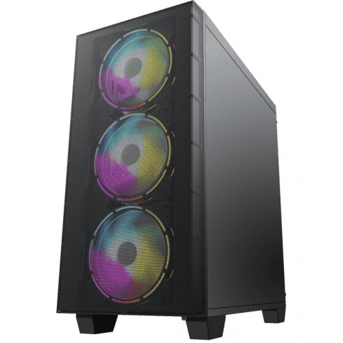 Корпус GAMEMAX Aero Mini ARGB Tempered Glass без БЖ Black (Відновлено продавцем, 771846) купити з перевіркою сумісності: огляд, характеристики, ціна у Києві, Львові, Вінниці, Хмельницькому, Івано-Франківську, Україні | інтернет-магазин TELEMART.UA фото