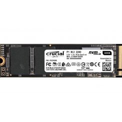 SSD-диск Crucial P1 3D NAND 500GB M.2 (2280 PCI-E) NVMe x4 (CT500P1SSD8) (Восстановлено продавцом, 771851)