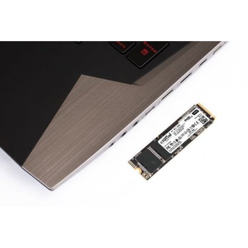 SSD-диск Crucial P1 3D NAND 500GB M.2 (2280 PCI-E) NVMe x4 (CT500P1SSD8) (Відновлено продавцем, 771851) купити з перевіркою сумісності: огляд, характеристики, ціна у Києві, Львові, Вінниці, Хмельницькому, Івано-Франківську, Україні | інтернет-магазин TELEMART.UA фото