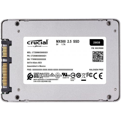 Photo SSD Drive Crucial MX500 TLC 250GB 2.5