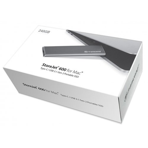 Продать SSD-диск Transcend StoreJet 600 240GB USB 3.1 (TS240GSJM600) по Trade-In интернет-магазине Телемарт - Киев, Днепр, Украина фото