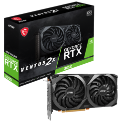 Видеокарта MSI GeForce RTX 3050 VENTUS 2X OCV1 8192MB (RTX 3050 VENTUS 2X 8G OCV1) (Восстановлено продавцом, 772154)