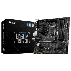 Материнская плата MSI B460M PRO-VDH (s1200, Intel B460) (Восстановлено продавцом, 772186)