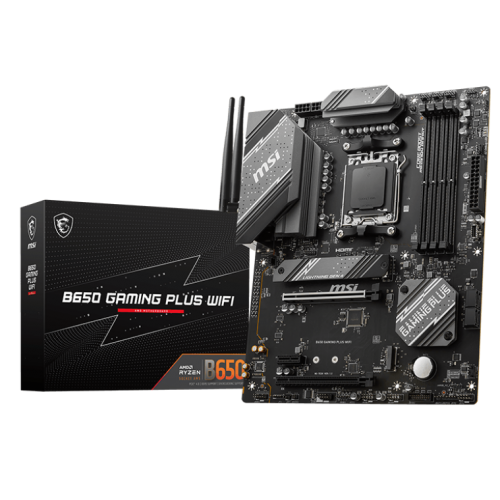 Уцінка материнська плата MSI B650 GAMING PLUS WIFI (sAM5, AMD B650) (Нерідне пакування, 772379) купити з перевіркою сумісності: огляд, характеристики, ціна у Києві, Львові, Вінниці, Хмельницькому, Івано-Франківську, Україні | інтернет-магазин TELEMART.UA фото