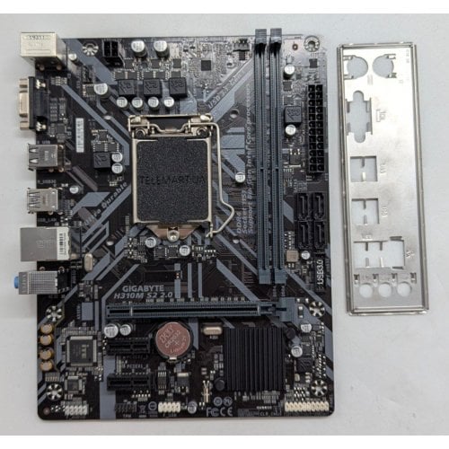 Купить Материнская плата Gigabyte H310M S2 2.0 (s1151-V2, Intel H310) (Восстановлено продавцом, 772400) с проверкой совместимости: обзор, характеристики, цена в Киеве, Днепре, Одессе, Харькове, Украине | интернет-магазин TELEMART.UA фото