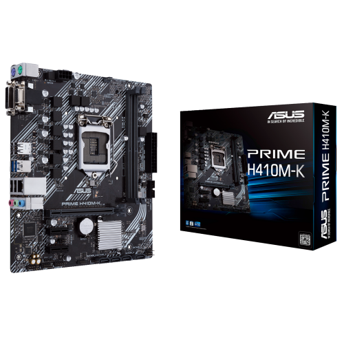 Материнська плата Asus PRIME H410M-K (s1200, Intel H410) (Відновлено продавцем, 772403) купити з перевіркою сумісності: огляд, характеристики, ціна у Києві, Львові, Вінниці, Хмельницькому, Івано-Франківську, Україні | інтернет-магазин TELEMART.UA фото