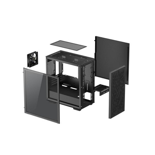 Купить Корпус Deepcool MATREXX 40 Tempered Glass без БП (DP-MATX-MATREXX40) Black (Восстановлено продавцом, 772410) с проверкой совместимости: обзор, характеристики, цена в Киеве, Днепре, Одессе, Харькове, Украине | интернет-магазин TELEMART.UA фото