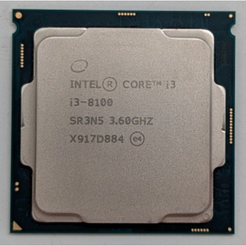 Купить Процессор Intel Core i3-8100 3.6GHz 6MB s1151 Box (BX80684I38100) (Восстановлено продавцом, 772425) с проверкой совместимости: обзор, характеристики, цена в Киеве, Днепре, Одессе, Харькове, Украине | интернет-магазин TELEMART.UA фото