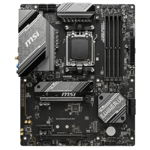 Купить Уценка материнская плата MSI B650 GAMING PLUS WIFI (sAM5, AMD B650) (Следы установки, 772511) с проверкой совместимости: обзор, характеристики, цена в Киеве, Днепре, Одессе, Харькове, Украине | интернет-магазин TELEMART.UA фото