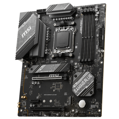 Купить Уценка материнская плата MSI B650 GAMING PLUS WIFI (sAM5, AMD B650) (Следы установки, 772511) с проверкой совместимости: обзор, характеристики, цена в Киеве, Днепре, Одессе, Харькове, Украине | интернет-магазин TELEMART.UA фото