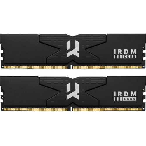Озп GoodRAM DDR5 32GB (2x16GB) 6000MHz IRDM Black (IR-6000D564L36S/32GDC) (Відновлено продавцем, 772530) купити з перевіркою сумісності: огляд, характеристики, ціна у Києві, Львові, Вінниці, Хмельницькому, Івано-Франківську, Україні | інтернет-магазин TELEMART.UA фото