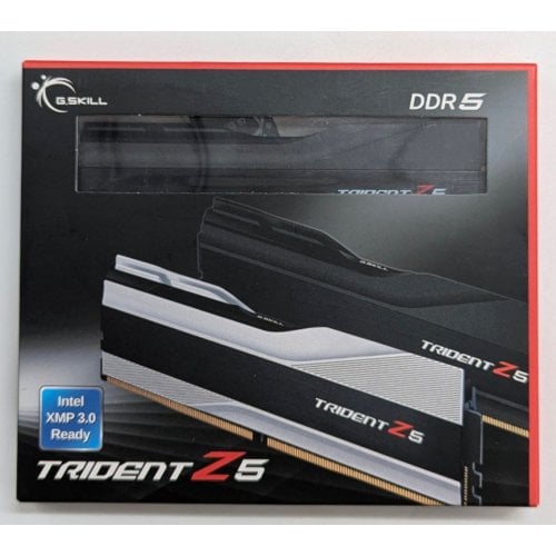 Озп G.Skill DDR5 32GB (2x16GB) 6000 Mhz Trident Z5 (F5-6000J3636F16GX2-TZ5K) (Відновлено продавцем, 772535) купити з перевіркою сумісності: огляд, характеристики, ціна у Києві, Львові, Вінниці, Хмельницькому, Івано-Франківську, Україні | інтернет-магазин TELEMART.UA фото