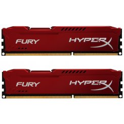 Озп HyperX DDR4 16GB (2x8GB) 2666Mhz FURY Red (HX426C16FR2K2/16) (Відновлено продавцем, 772547)