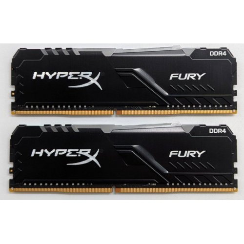 Купить Озу HyperX DDR4 16GB (2x8GB) 3200Mhz Fury RGB (HX432C16FB3AK2/16) (Восстановлено продавцом, 772693) с проверкой совместимости: обзор, характеристики, цена в Киеве, Днепре, Одессе, Харькове, Украине | интернет-магазин TELEMART.UA фото