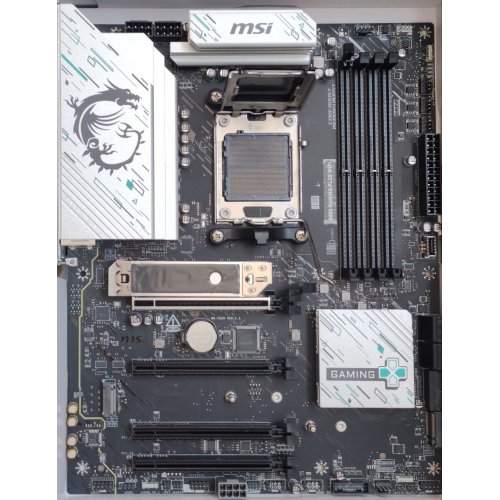 Купить Уценка материнская плата MSI B850 GAMING PLUS WIFI (sAM5, AMD B850) (Следы использования, 772709) с проверкой совместимости: обзор, характеристики, цена в Киеве, Днепре, Одессе, Харькове, Украине | интернет-магазин TELEMART.UA фото
