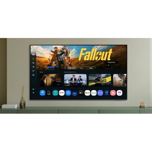 Купить Телевизор Samsung 85" Neo QLED QN70F 4K (QE85QN70FAUXUA) Black - цена в Харькове, Киеве, Днепре, Одессе
в интернет-магазине Telemart фото