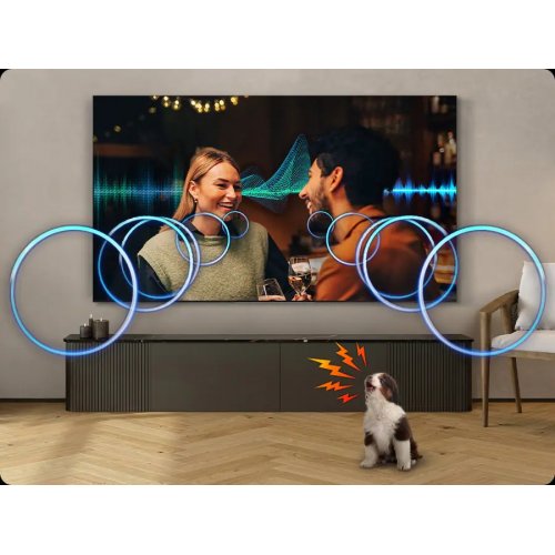 Купить Телевизор Samsung 85" Neo QLED QN70F 4K (QE85QN70FAUXUA) Black - цена в Харькове, Киеве, Днепре, Одессе
в интернет-магазине Telemart фото