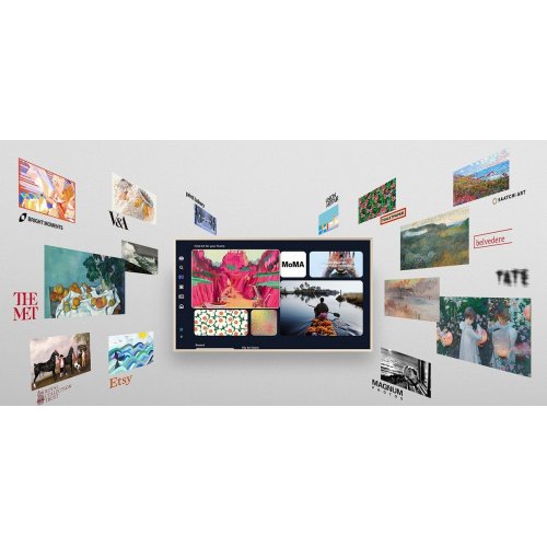 Купити Телевізор Samsung 65" The Frame LS03F 4K (QE65LS03FAUXUA) Black - ціна в Києві, Львові, Вінниці, Хмельницькому, Франківську, Україні | інтернет-магазин TELEMART.UA фото