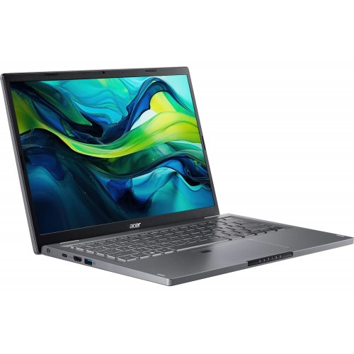 Купити Ноутбук Acer Aspire 14 A14-51M (NX.KXHEU.002) Steel Gray - ціна в Києві, Львові, Вінниці, Хмельницькому, Франківську, Україні | інтернет-магазин TELEMART.UA фото