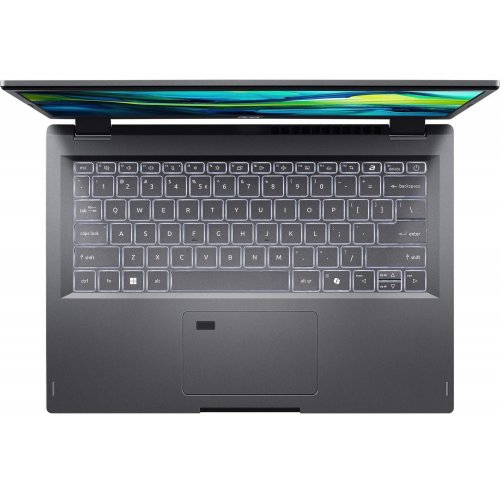 Купити Ноутбук Acer Aspire 14 A14-51M (NX.KXHEU.002) Steel Gray - ціна в Києві, Львові, Вінниці, Хмельницькому, Франківську, Україні | інтернет-магазин TELEMART.UA фото
