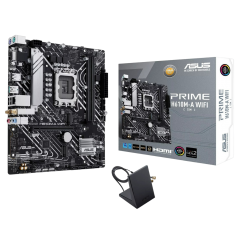Уцінка материнська плата Asus PRIME H610M-A WIFI (s1700, H610) (Сліди встановлення, 772862)