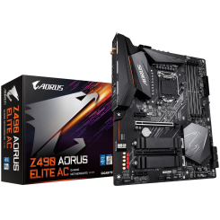 Материнская плата Gigabyte Z490 AORUS ELITE AC (s1200, Intel Z490) (Восстановлено продавцом, 772873)