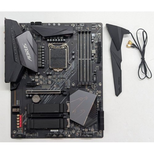 Материнська плата Gigabyte Z490 AORUS ELITE AC (s1200, Intel Z490) (Відновлено продавцем, 772873) купити з перевіркою сумісності: огляд, характеристики, ціна у Києві, Львові, Вінниці, Хмельницькому, Івано-Франківську, Україні | інтернет-магазин TELEMART.UA фото