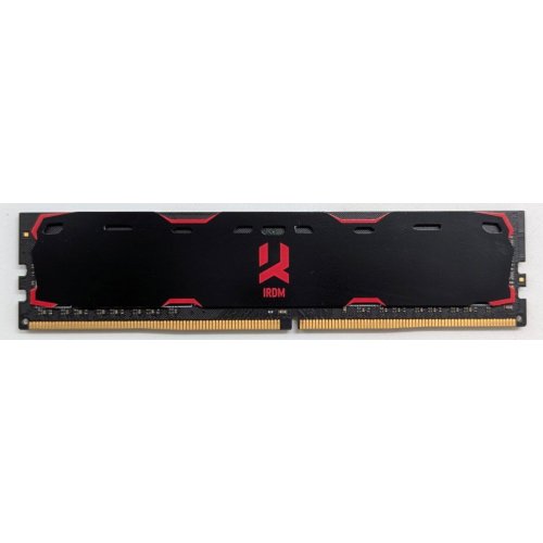Купить Озу GoodRAM DDR4 8GB 2400Mhz IRDM Black (IR-2400D464L15S/8G) (Восстановлено продавцом, 772886) с проверкой совместимости: обзор, характеристики, цена в Киеве, Днепре, Одессе, Харькове, Украине | интернет-магазин TELEMART.UA фото