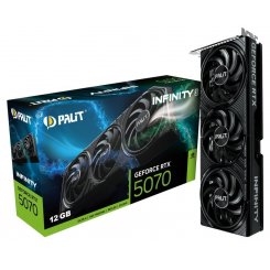 Уценка видеокарта Palit GeForce RTX 5070 Infinity 3 12288MB (NE75070019K9-GB2050S) (ВІдкрито пакування, 772900)