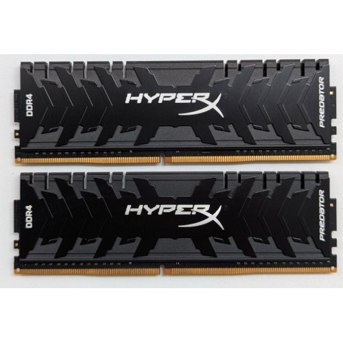 Купить Озу Kingston DDR4 16GB (2x8GB) 3600Mhz HyperX Predator (HX436C17PB3K2/16) (Восстановлено продавцом, 772915) с проверкой совместимости: обзор, характеристики, цена в Киеве, Днепре, Одессе, Харькове, Украине | интернет-магазин TELEMART.UA фото
