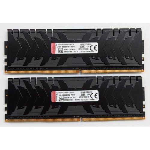 Купить Озу Kingston DDR4 16GB (2x8GB) 3600Mhz HyperX Predator (HX436C17PB3K2/16) (Восстановлено продавцом, 772925) с проверкой совместимости: обзор, характеристики, цена в Киеве, Днепре, Одессе, Харькове, Украине | интернет-магазин TELEMART.UA фото