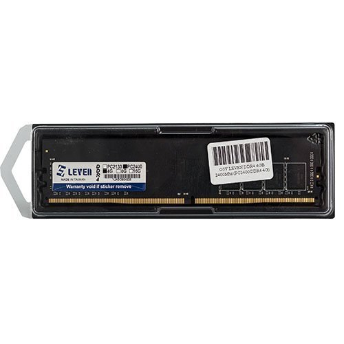 Photo RAM LEVEN (JRam) DDR4 4GB 2400Mhz (PC2400 DDR4 4G)