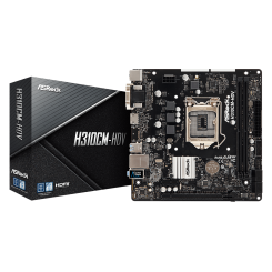 Материнская плата AsRock H310CM-HDV (s1151-V2, Intel H310) (Восстановлено продавцом, 773104)