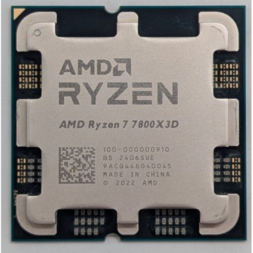 Купить Процессор AMD Ryzen 7 7800X3D 4.2(5.0)GHz 96MB sAM5 Box (100-100000910WOF) (Восстановлено продавцом, 773110) с проверкой совместимости: обзор, характеристики, цена в Киеве, Днепре, Одессе, Харькове, Украине | интернет-магазин TELEMART.UA фото