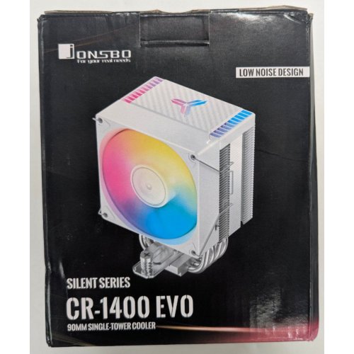 Купить Кулер Jonsbo CR-1400 EVO ARGB Black (Восстановлено продавцом, 773173) с проверкой совместимости: обзор, характеристики, цена в Киеве, Днепре, Одессе, Харькове, Украине | интернет-магазин TELEMART.UA фото