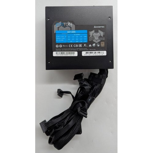 Купить Блок питания CHIEFTEC Proton 600W (BDF-600S) (Восстановлено продавцом, 773179) с проверкой совместимости: обзор, характеристики, цена в Киеве, Днепре, Одессе, Харькове, Украине | интернет-магазин TELEMART.UA фото