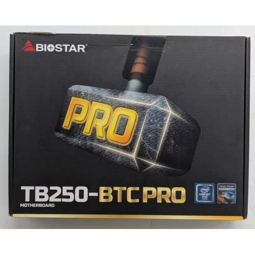 Купить Материнская плата Biostar TB250-BTC+ (s1151, Intel B250) (Восстановлено продавцом, 773206) с проверкой совместимости: обзор, характеристики, цена в Киеве, Днепре, Одессе, Харькове, Украине | интернет-магазин TELEMART.UA фото