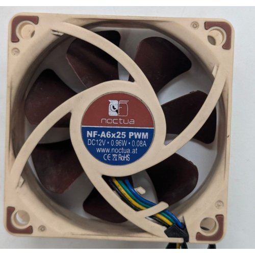 Купить Кулер для корпуса Noctua NF-A6x25 PWM (Восстановлено продавцом, 773209) с проверкой совместимости: обзор, характеристики, цена в Киеве, Днепре, Одессе, Харькове, Украине | интернет-магазин TELEMART.UA фото
