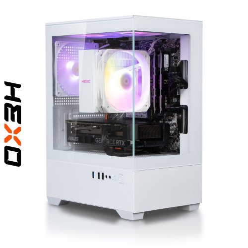 Комп'ютер HEXO Gaming RTX5060 Pro+ (HGP-MS-5600N5060-32S1TWHDP) White/Deep купити в Україні: Київ, Львів, Хмельницький, Тернопіль | Низька ціна, відгуки, характеристики від TELEMART фото