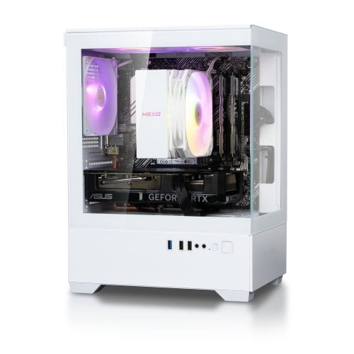 Купить Компьютер HEXO Gaming RTX5060 Pro+ (HGP-MS-5600N5060-32S1TWHDP) White/Deep - цена в Харькове, Киеве, Днепре, Одессе
в интернет-магазине Telemart фото