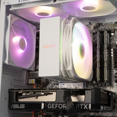 Купить Компьютер HEXO Gaming RTX5060 Pro+ (HGP-MS-5600N5060-32S1TWHDP) White/Deep - цена в Харькове, Киеве, Днепре, Одессе
в интернет-магазине Telemart фото