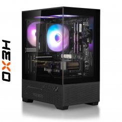 ПК для стрімінгу HEXO JustCaster StarterStreamer Base (HSP-5600N5060-32S1TBK) Black / AMD Ryzen 5 5600 (3.5-4.4), 6 ядер / RTX 5060 / 32 ГБ (DDR4) / 1024 ГБ (SSD)