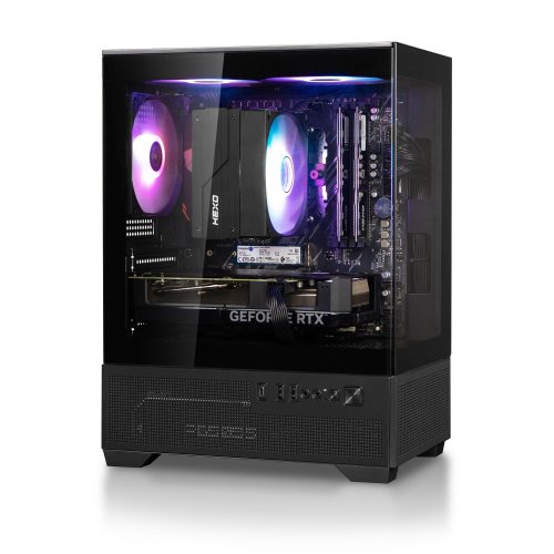 ПК для стрімінгу HEXO JustCaster StarterStreamer Base (HSP-5600N5060-32S1TBK) Black купити в Україні: Київ, Львів, Хмельницький, Тернопіль | Низька ціна, відгуки, характеристики від TELEMART фото