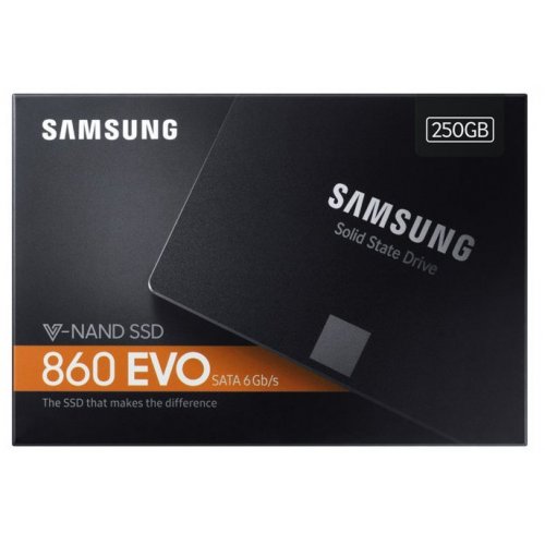 Продать SSD-диск Samsung 860 EVO V-NAND MLC 250GB 2.5" (MZ-76E250BW) по Trade-In интернет-магазине Телемарт - Киев, Днепр, Украина фото