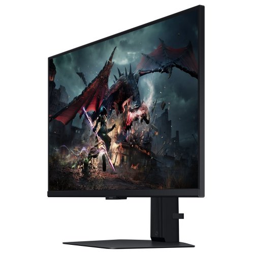 Купить Уценка монитор Samsung 27" Odyssey G5 (LS27DG500EIXCI) Black (Повреждена упаковка, 773457) - цена в Харькове, Киеве, Днепре, Одессе
в интернет-магазине Telemart фото