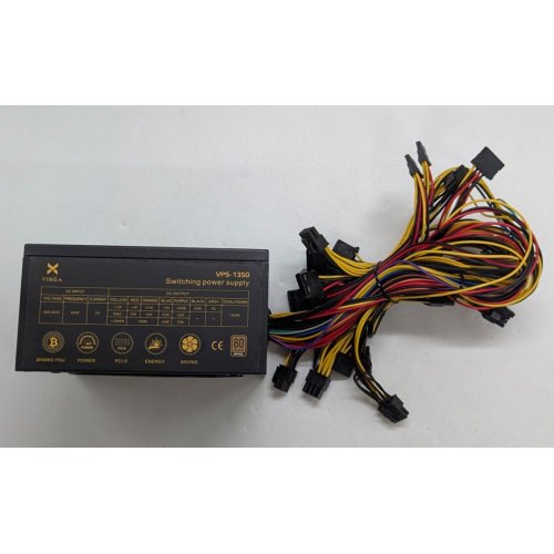 Блок живлення Vinga 1350W (VPS-1350) (Відновлено продавцем, 773458) купити з перевіркою сумісності: огляд, характеристики, ціна у Києві, Львові, Вінниці, Хмельницькому, Івано-Франківську, Україні | інтернет-магазин TELEMART.UA фото