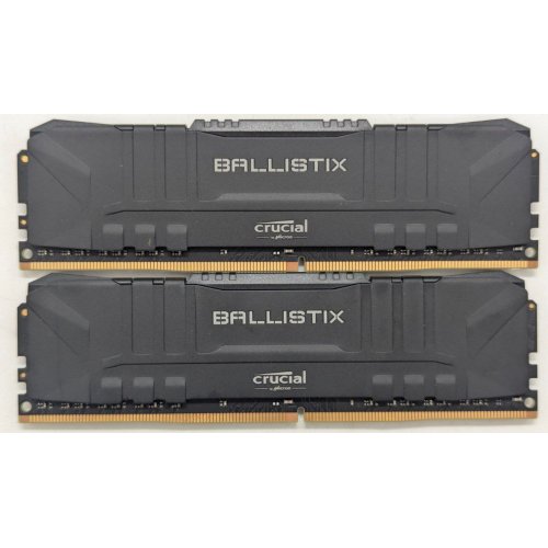Купить Озу Crucial DDR4 16GB (2x8GB) 3200Mhz Ballistix Black (BL2K8G32C16U4B) (Восстановлено продавцом, 773473) с проверкой совместимости: обзор, характеристики, цена в Киеве, Днепре, Одессе, Харькове, Украине | интернет-магазин TELEMART.UA фото