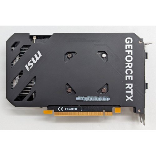 Відеокарта MSI GeForce RTX 4060 VENTUS 2X BLACK OC 8192MB (RTX 4060 VENTUS 2X BLACK 8G OC) (Відновлено продавцем, 773484) купити з перевіркою сумісності: огляд, характеристики, ціна у Києві, Львові, Вінниці, Хмельницькому, Івано-Франківську, Україні | інтернет-магазин TELEMART.UA фото