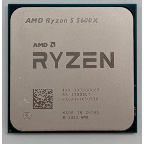 Купить Процессор AMD Ryzen 5 5600X 3.7(4.6)GHz 32MB sAM4 Tray (100-000000065) (Восстановлено продавцом, 773515) с проверкой совместимости: обзор, характеристики, цена в Киеве, Днепре, Одессе, Харькове, Украине | интернет-магазин TELEMART.UA фото